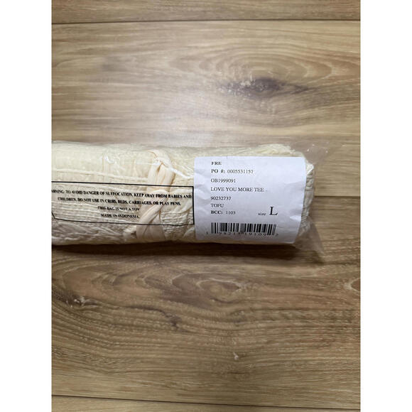 NWT! Free People Love You More Ruffle Accent Smocked Top in Tofu Size Large - Picture 7 of 7